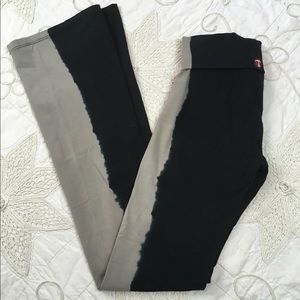 T-PARTY Cotton Wide Leg Tie Dye Stretch Yoga Sz S